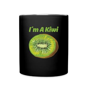 Pomegranate Food Christmas - Full Colour Mug - black - Front