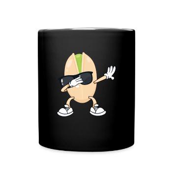 Kiwi - Tasse einfarbig - Schwarz - Vorne
