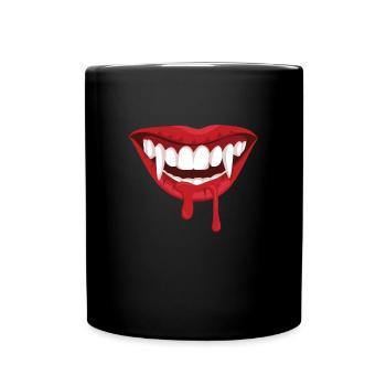 de vampire Vampire Vampire Halloween - Mug uni - noir - Devant