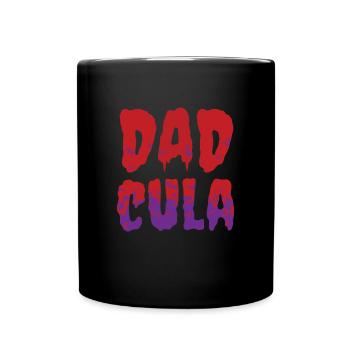 Dadcular Père Vampire Vampire Halloween - Mug uni - noir - Devant