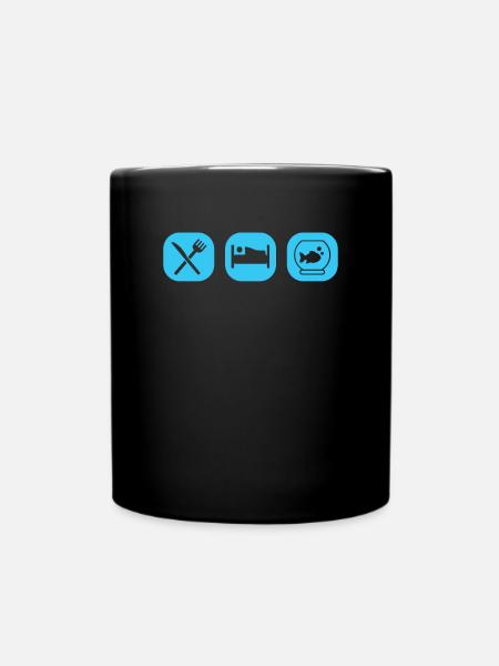 Reef Aquarium - Tasse einfarbig - Schwarz