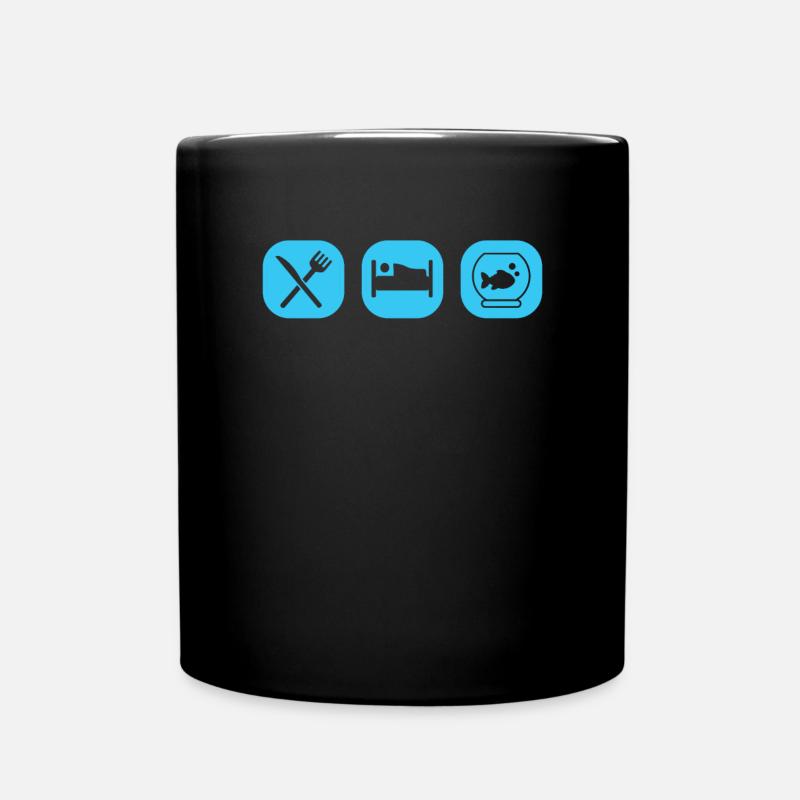 Reef Aquarium - Tasse einfarbig - Schwarz