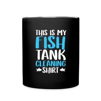 Aquarium - Mug uni - noir - Devant
