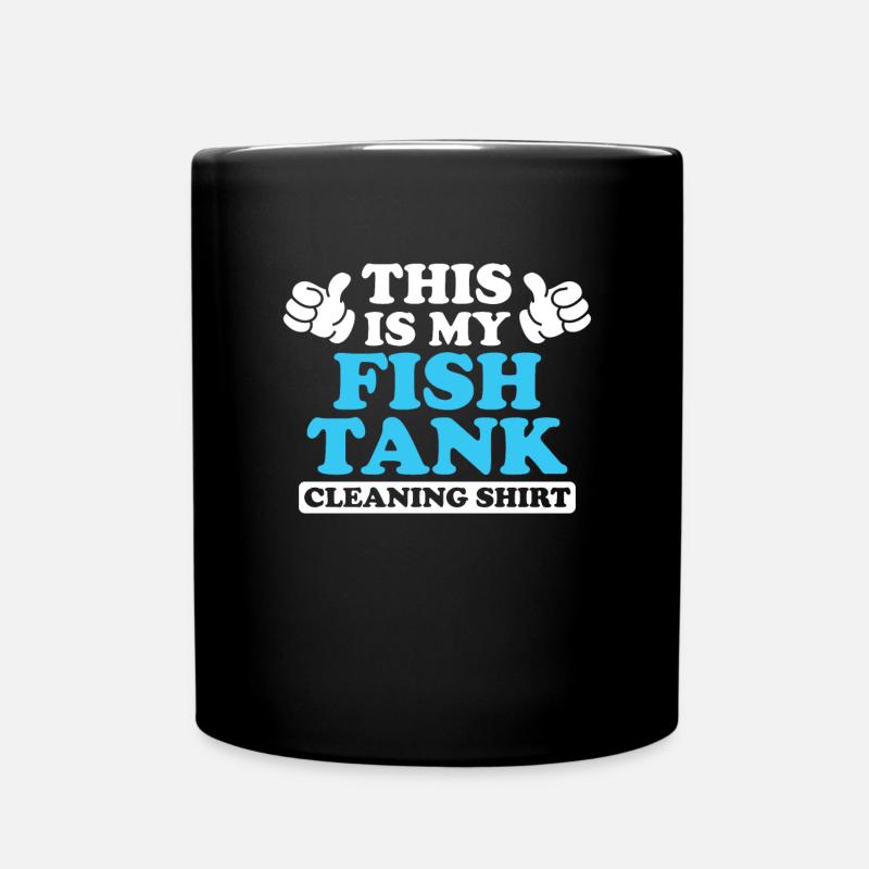 Aquarium - Tasse einfarbig - Schwarz
