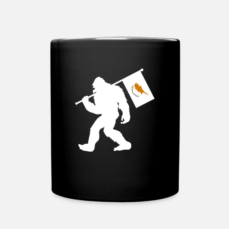 Zypern - Tasse einfarbig - Schwarz