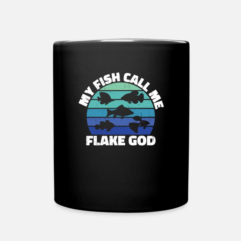 Aquarium - Tasse einfarbig - Schwarz