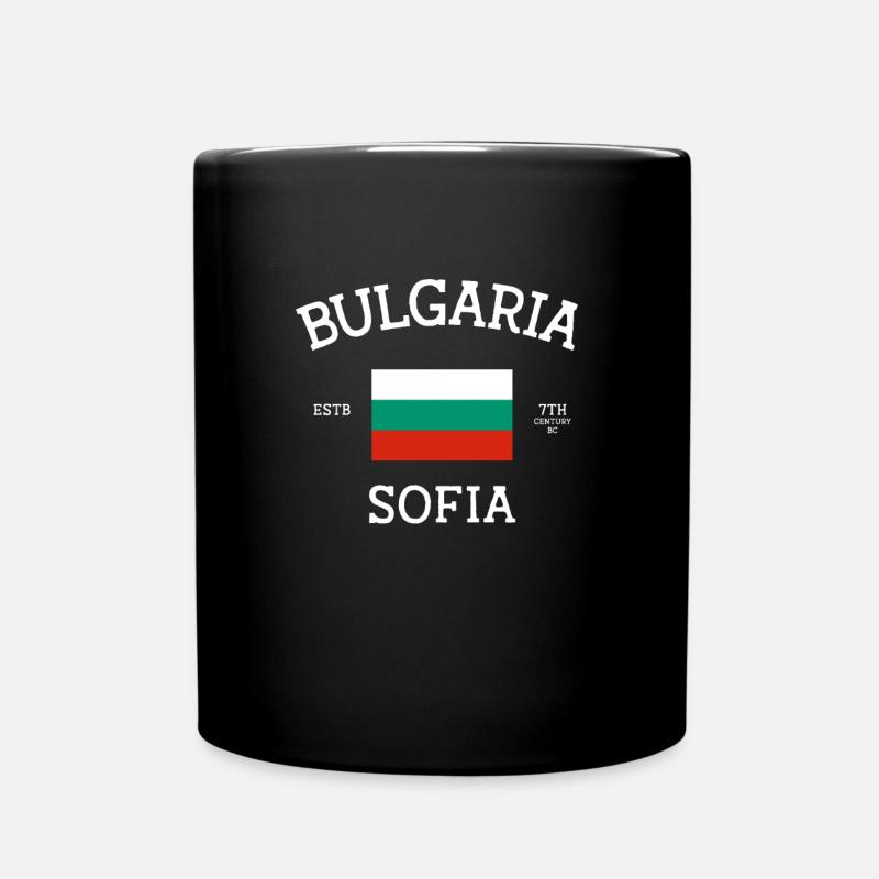 Bulgarien - Tasse einfarbig - Schwarz