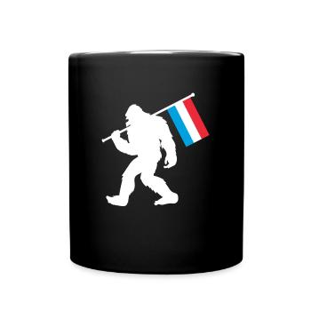 Bigfoot luxembourgeois - Mug uni - noir - Devant