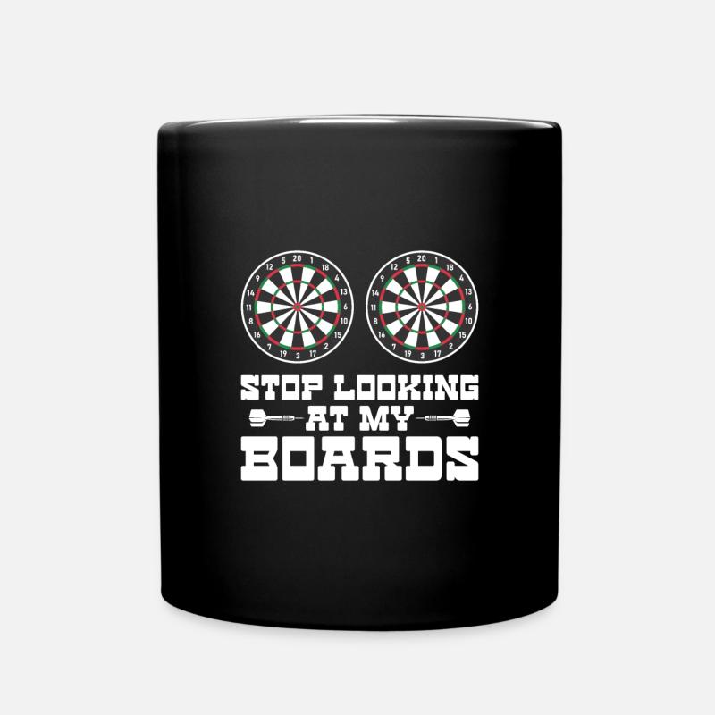 Darts - Full Colour Mug - black