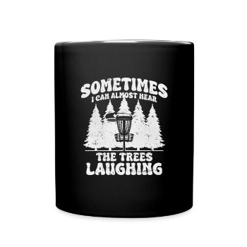 Frisbee Golf Disc Golf - Full Colour Mug - black - Front