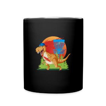 Frisbee Golf Disc Golf - Full Colour Mug - black - Front