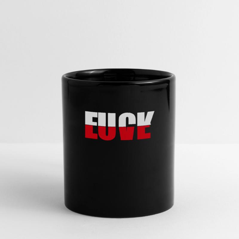 Liebe oder Fick Fun Meme Sarkasmus Tasse einfarbig