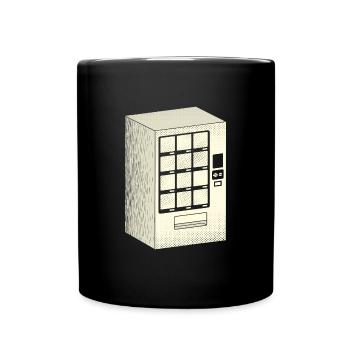 Distributeur automatique Japon Retro Anime - Mug uni - noir - Devant