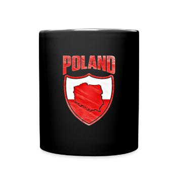 Poland - Full Colour Mug - black - Front