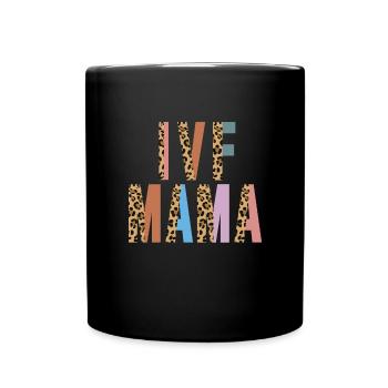 IVF Mama Frauen In -vitro -Befruchtung IVF Mom - Tasse einfarbig - Schwarz - Vorne
