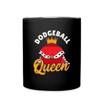 Dodgeball Gaga Ball Dodgeball Player Gift - Full Colour Mug - black - Front