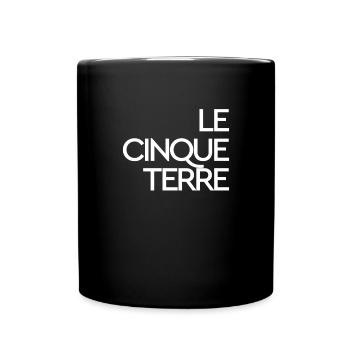 Le Cinque Terre Italien Europa Urlaubsreise - Tasse einfarbig - Schwarz - Vorne