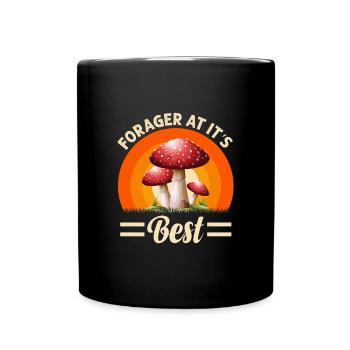Chasseurs et collectionneurs de champignons chez It is Best Mushrooms - Mug uni - noir - Devant