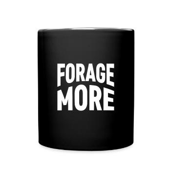 Chasseur de champignons Fourrage Plus Foranger - Mug uni - noir - Devant