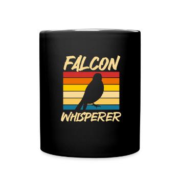 Cadeau d’ornithologie de fauconnerie - Mug uni - noir - Devant