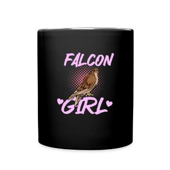 Cadeau d’ornithologie de fauconnerie - Mug uni - noir - Devant