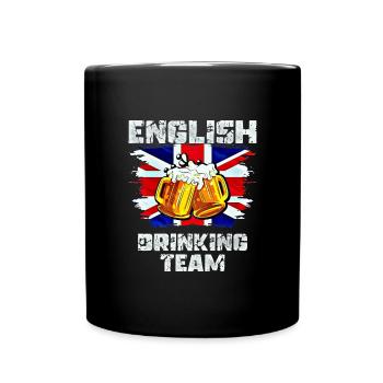 England Drinking Team - Full Colour Mug - black - Front