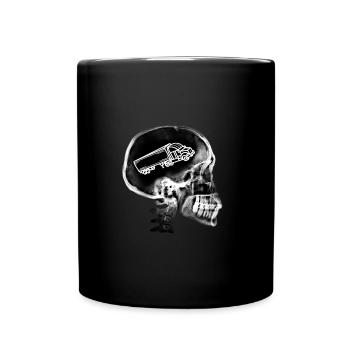 cadeau camion poids lourd camionneur routier - Mug uni - noir - Devant