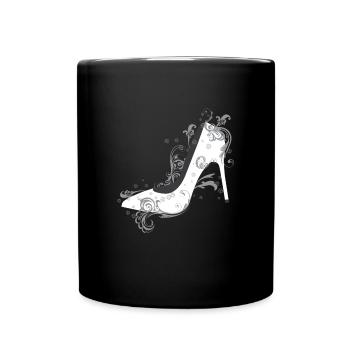 Fashion High Heels Mode - Full Colour Mug - black - Front