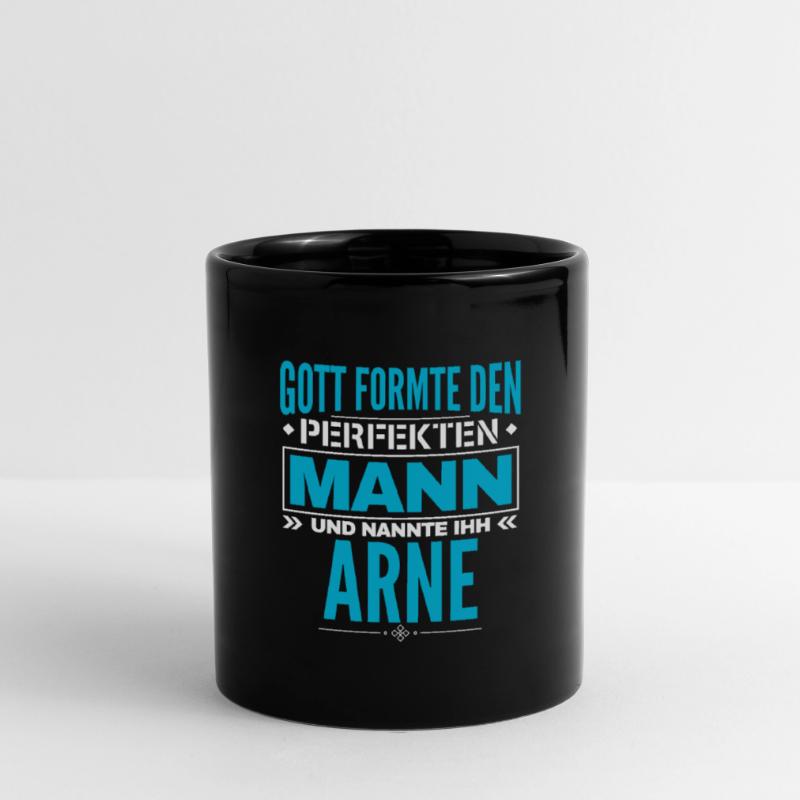 Arne Name Design Tasse einfarbig