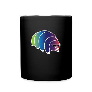 Cool Tardigrade Rainbow - Full Colour Mug - black - Front