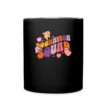 Boohavior Squad Halloween Behavioral Therapist - Full Colour Mug - black - Front