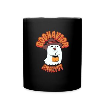 Boohavior Analyste Halloween Thérapeute Comportemental - Mug uni - noir - Devant