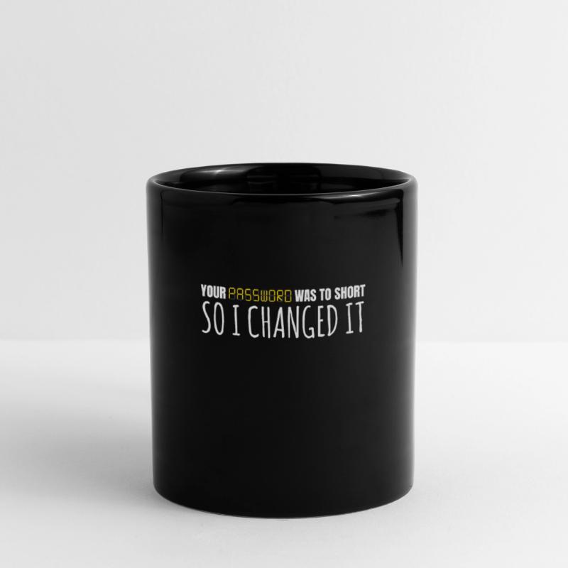 Password I Changed It Hack Programmer Full Colour Mug