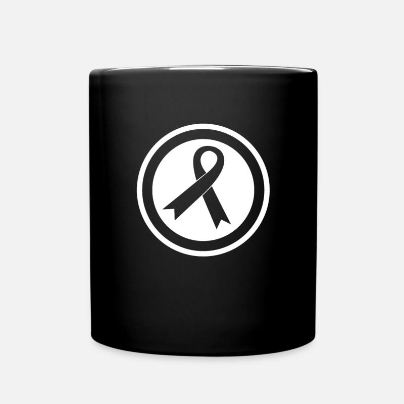 Krebsbewusstsein bei Kindern Krebs Krebs KindheitK - Tasse einfarbig - Schwarz