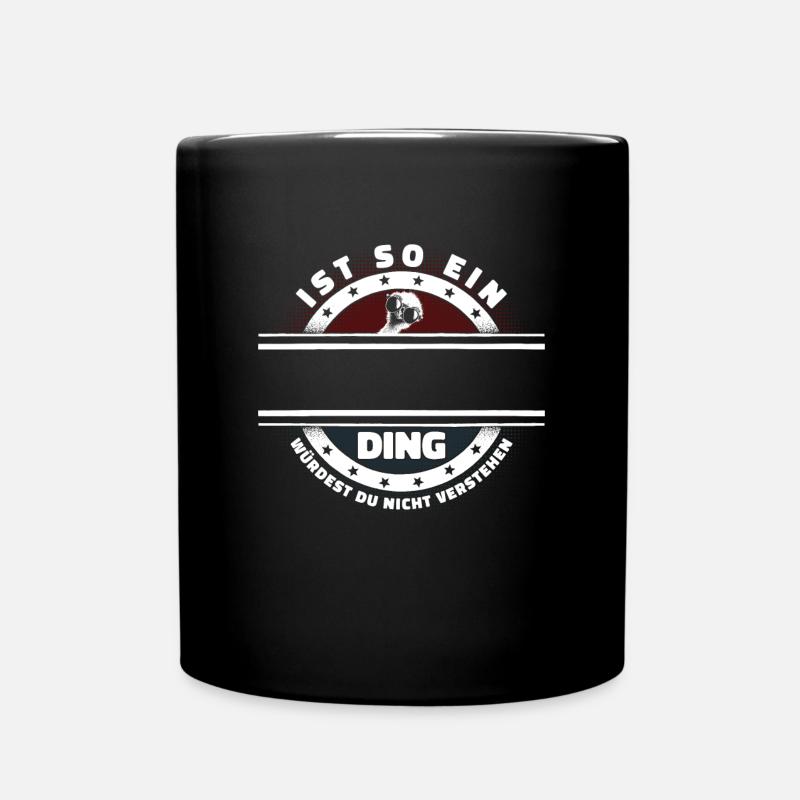 Ist So Ein Name Ding Personalisiert Namen Geschenk - Tasse einfarbig - Schwarz