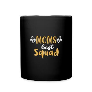 "i Went From Mama To Moms Best Squad" - Full Colour Mug - black - Front