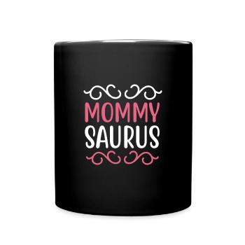 I went from mom to mom to be great - Full Colour Mug - black - Front