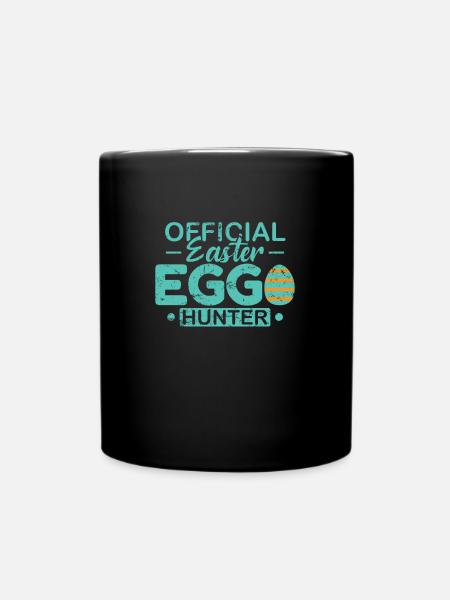 Official Easter Egg Hunter Osterhase - Tasse einfarbig - Schwarz