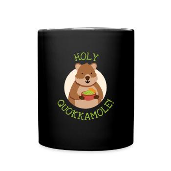 Quokka Holy Quokkamole Australie - Mug uni - noir - Devant