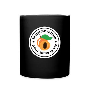 Le même Minou idée Cadeau EVG Garçon Futur Marié - Mug uni - noir - Devant