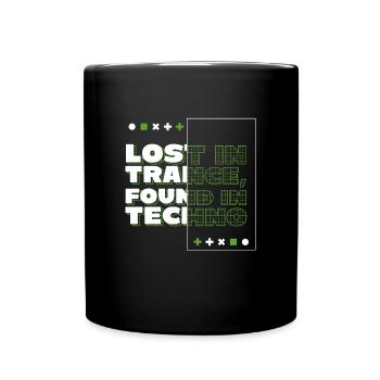 Lost In Trance EDM Festival Music - Full Colour Mug - black - Front