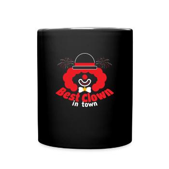Meilleur clown de la ville Carnaval Carnaval - Mug uni - noir - Devant