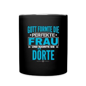 Dörte Name Design - Mug uni - noir - Devant