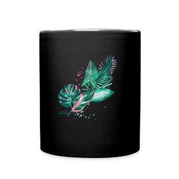 Aroids Aroideae Plants - Full Colour Mug - black - Front
