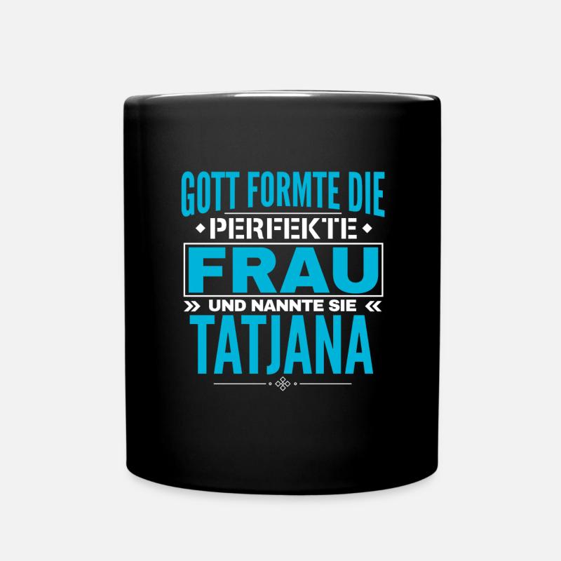 Conception du nom Tatjana - Mug uni - noir