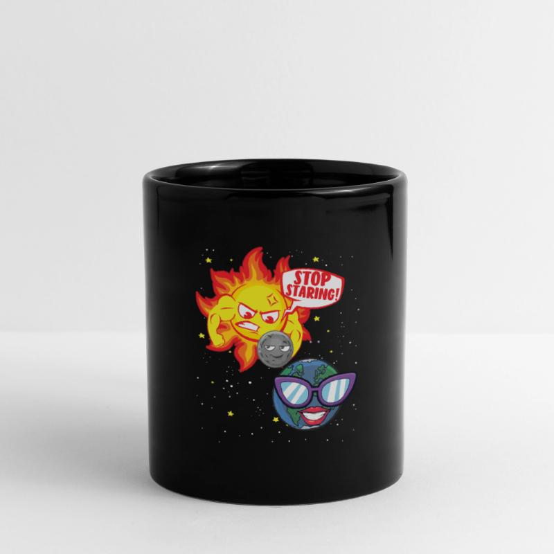 Total Solar Eclipse Stop Starring 4.08.24 Eclipse Tasse einfarbig