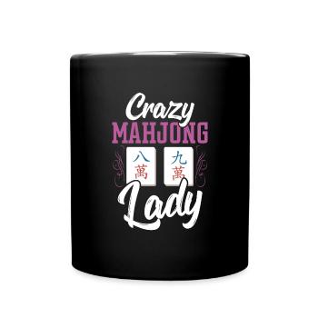 Cadeau pour les fans de Mahjong - Mug uni - noir - Devant