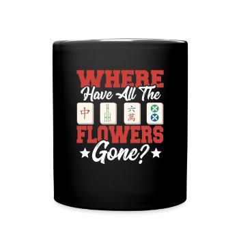 Cadeau pour les fans de Mahjong - Mug uni - noir - Devant