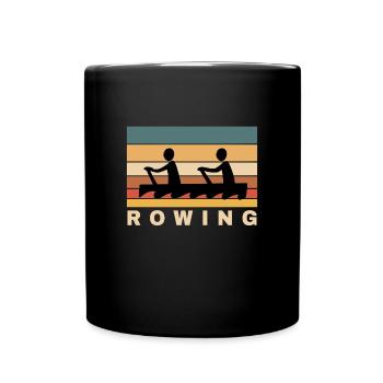 Aviron Ruderboot Rudern Rudersport - Mug uni - noir - Devant