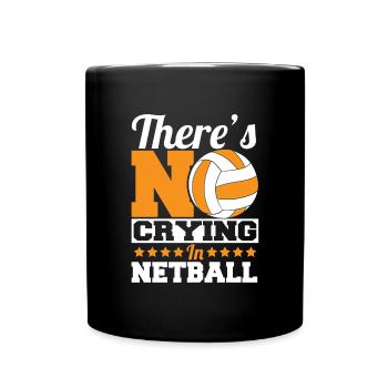 Love Netball Netball Player Gift - Full Colour Mug - black - Front